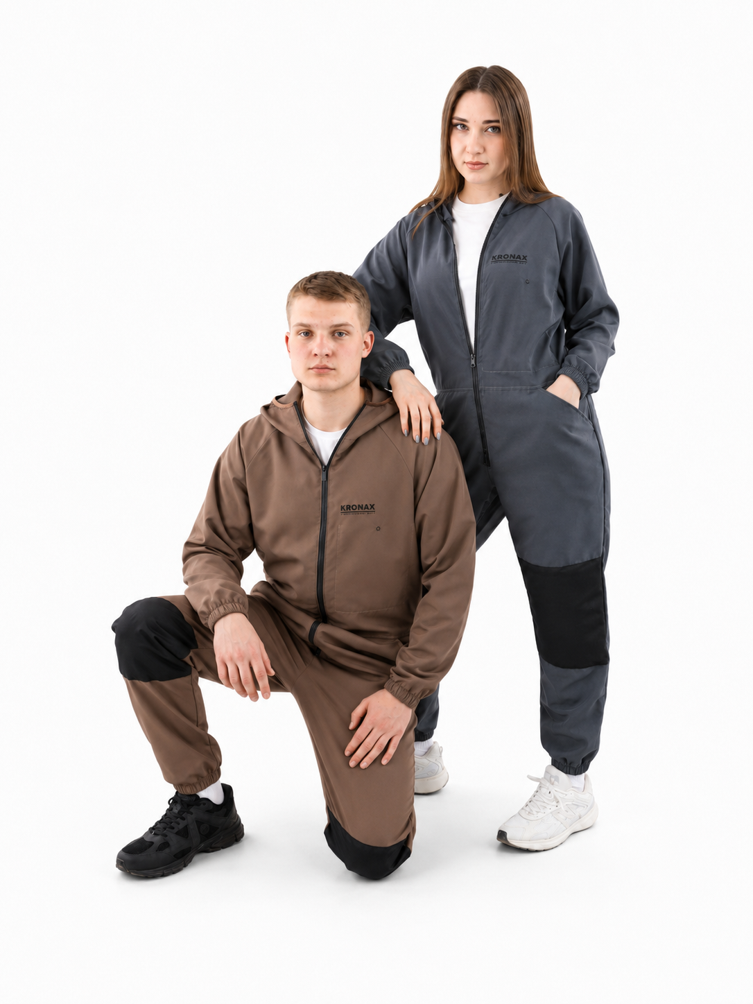 Усиленный многоразовый защитный комбинезон KRONAX PROFI PLUS KPP-02 (L, 170-176)