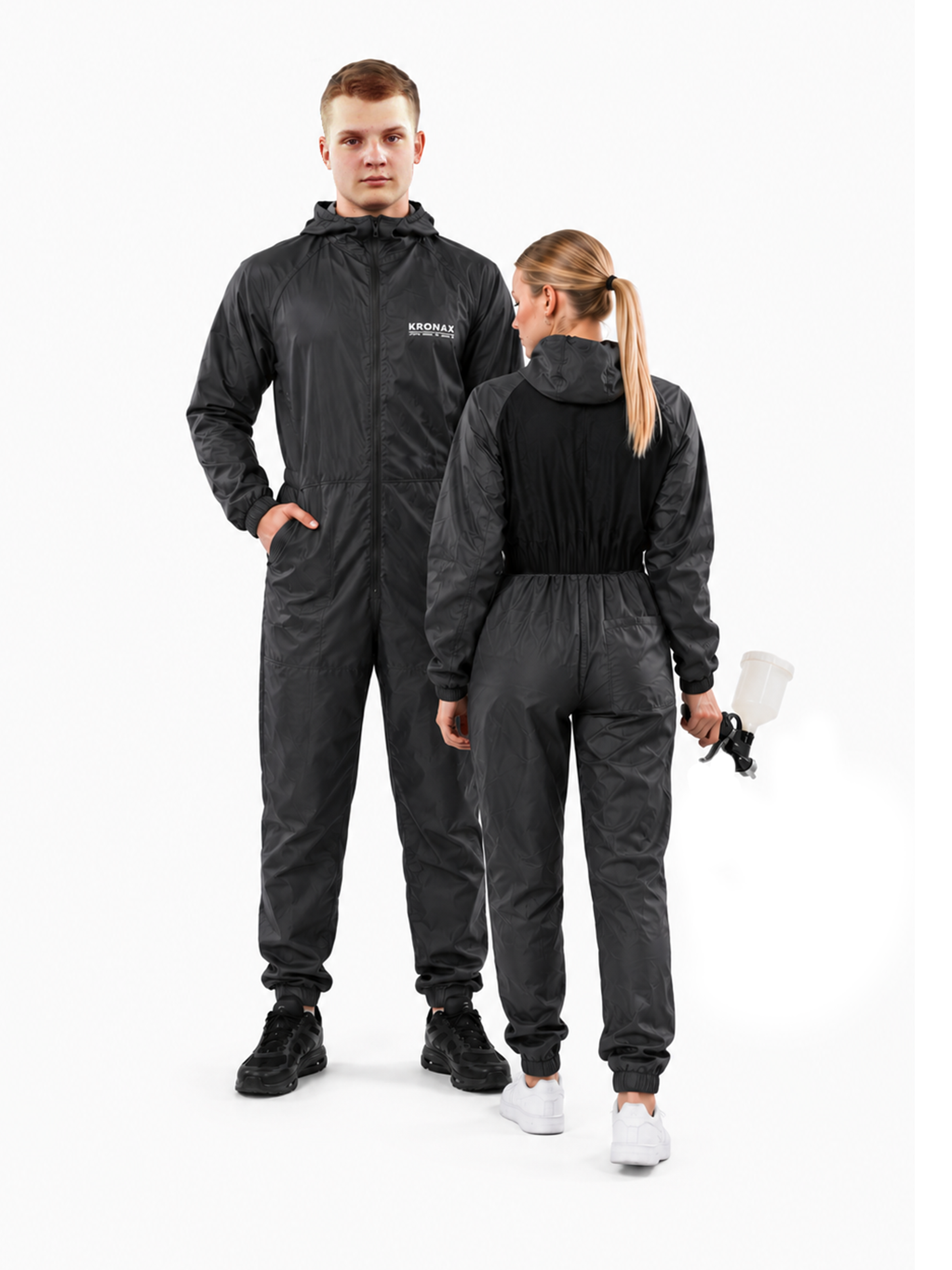Комбинезон малярный, защитный, многоразовый KRONAX PROFI KP-03 (L, 170-176)