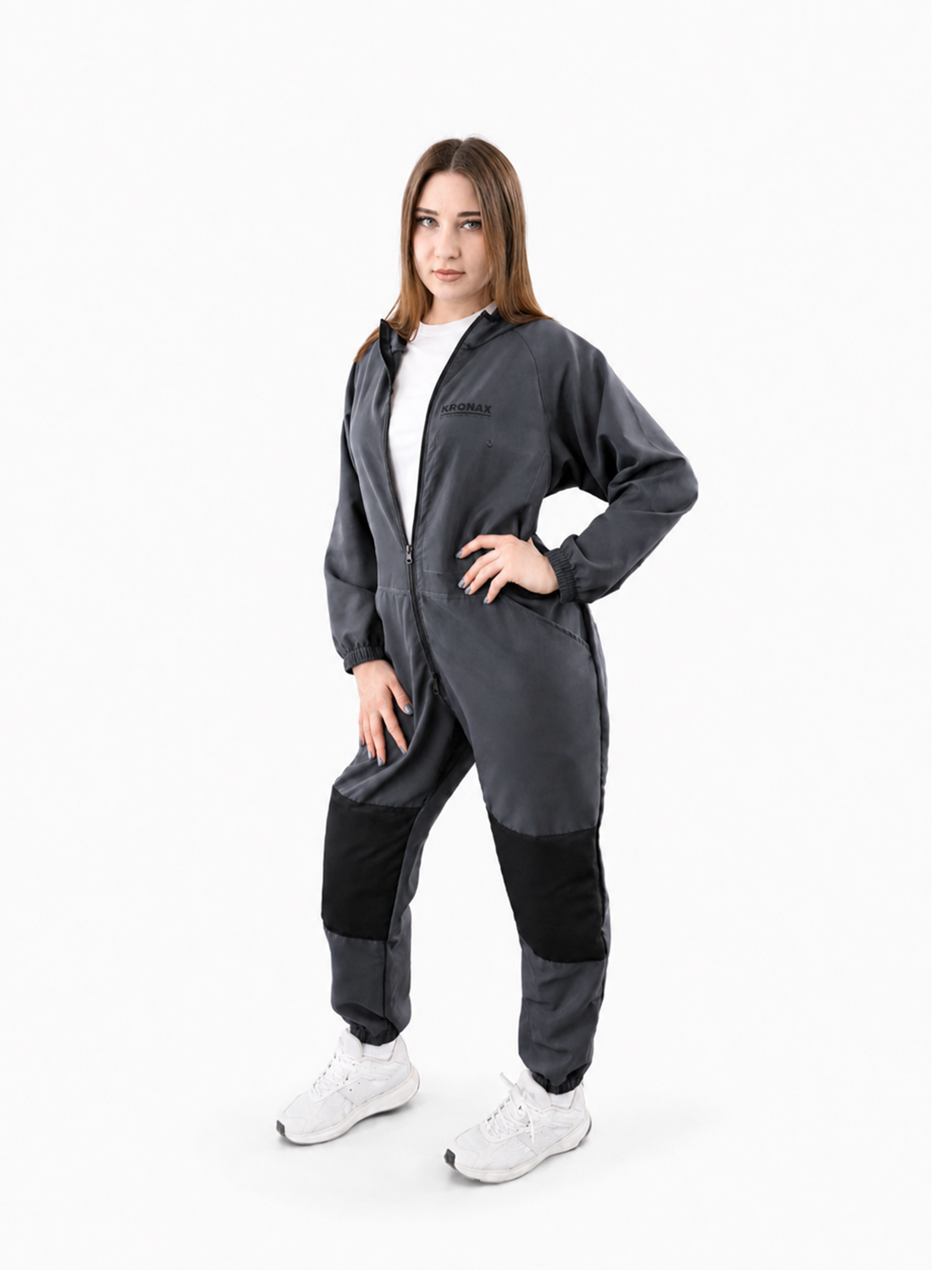Усиленный многоразовый защитный комбинезон KRONAX PROFI PLUS KPP-01 (XXL, 170-176)