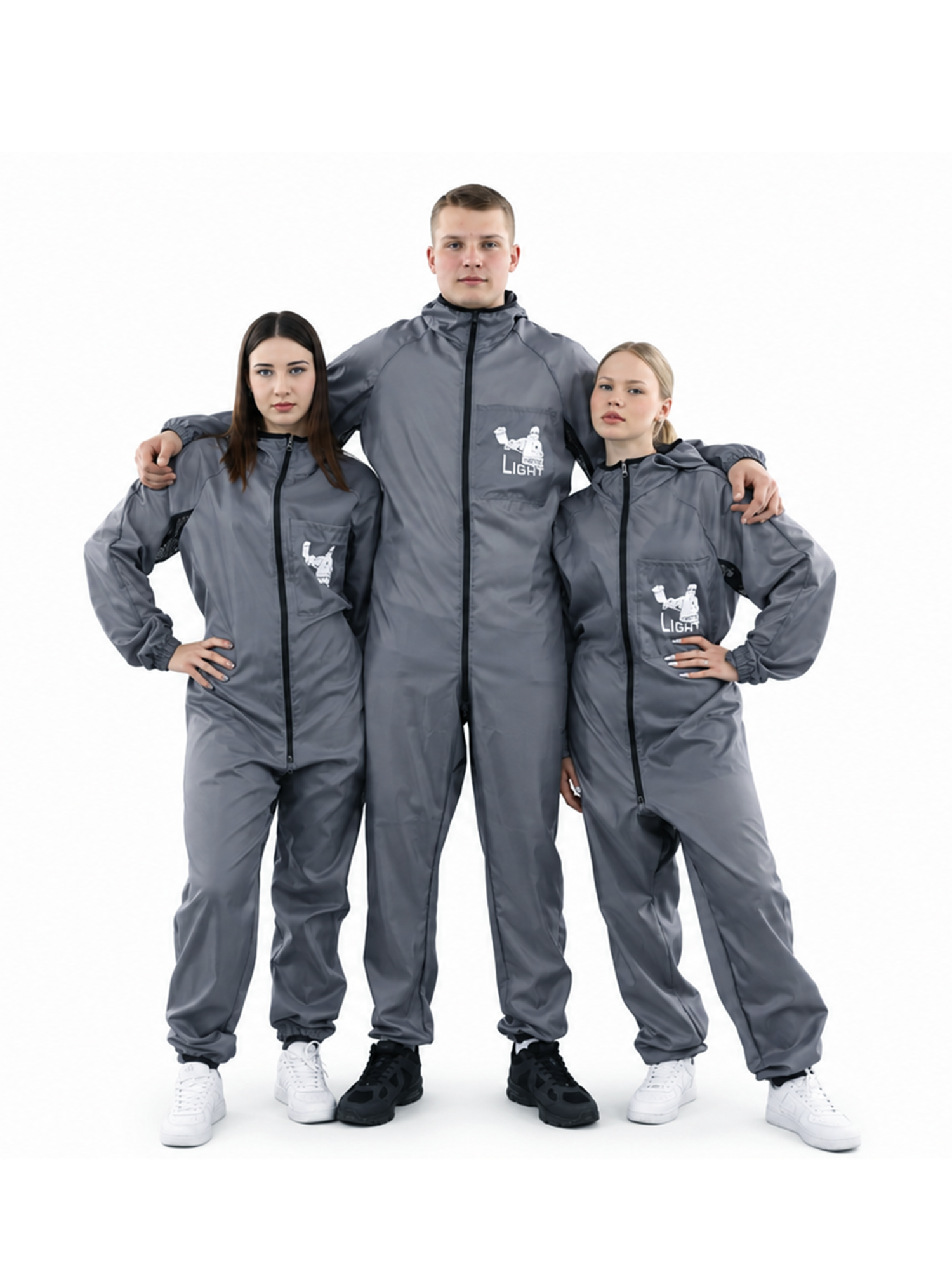 Комбинезон малярный, защитный, многоразовый KRONAX LIGHT KL-01 (L)