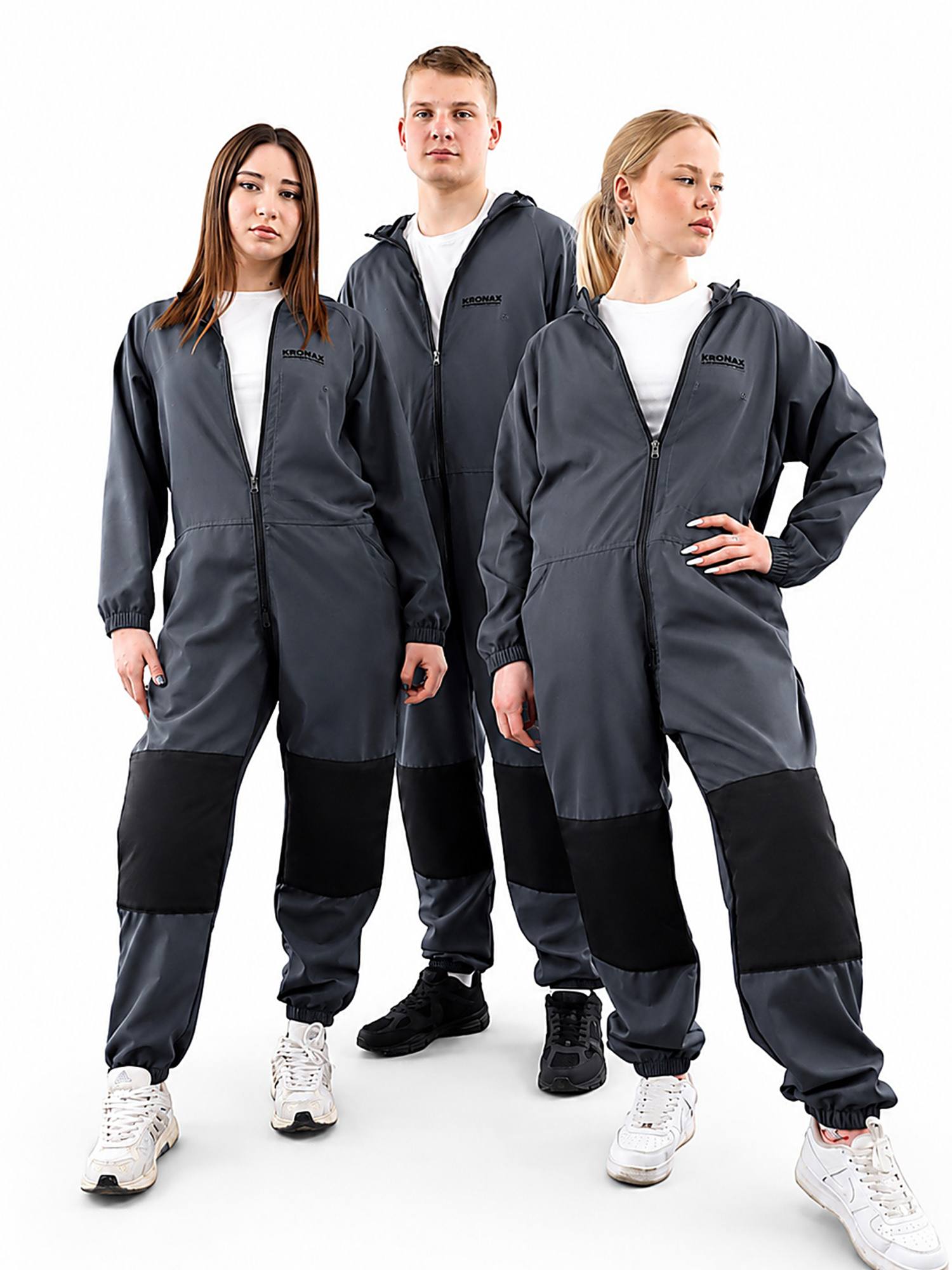 Усиленный многоразовый защитный комбинезон KRONAX PROFI PLUS KPP-01 (XXL, 170-176)